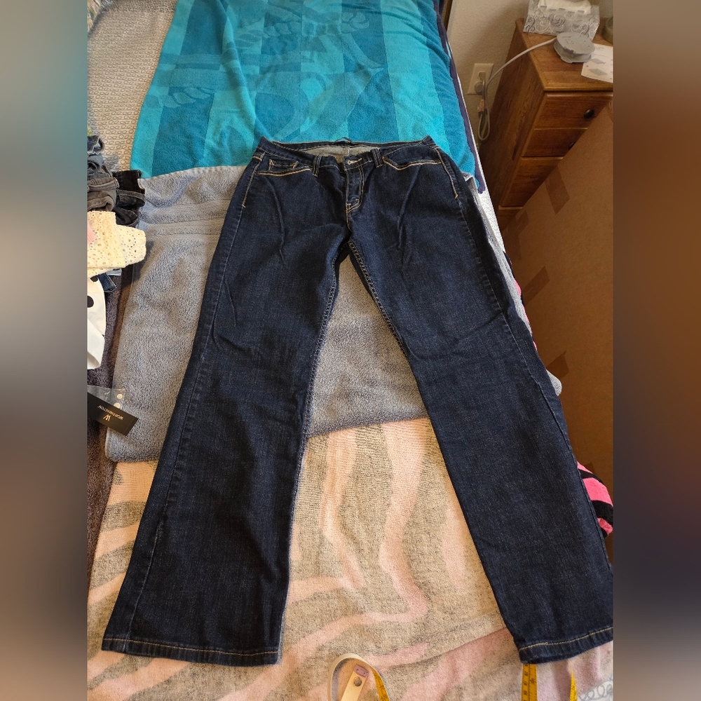 Levi's 529 Curvy Bootcut Dark Wash Jeans